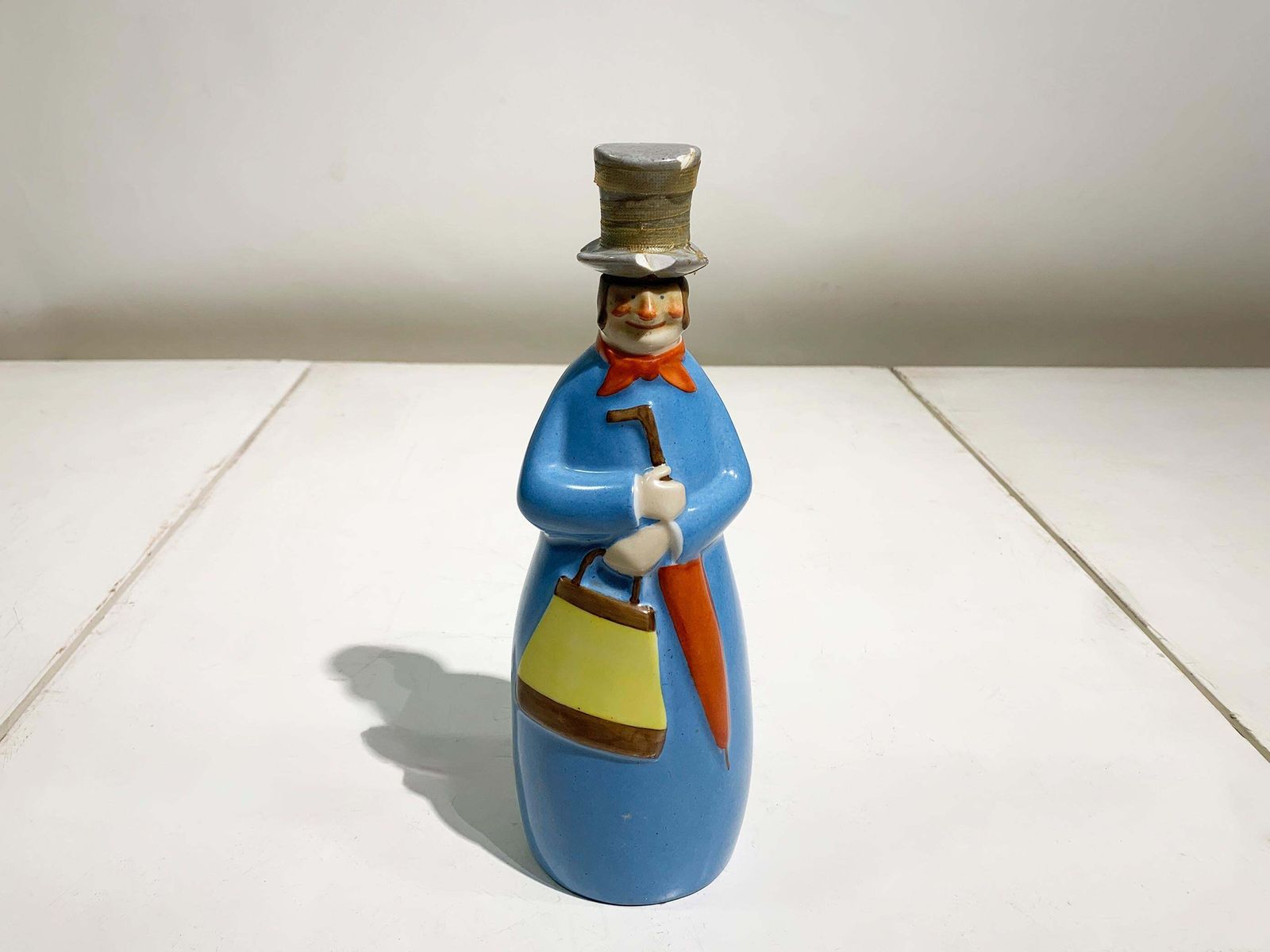 Set Of 20th Century French Robj Flacon Liquor Bottles, "The Dandy" & "Guignolet" photo 1945.0