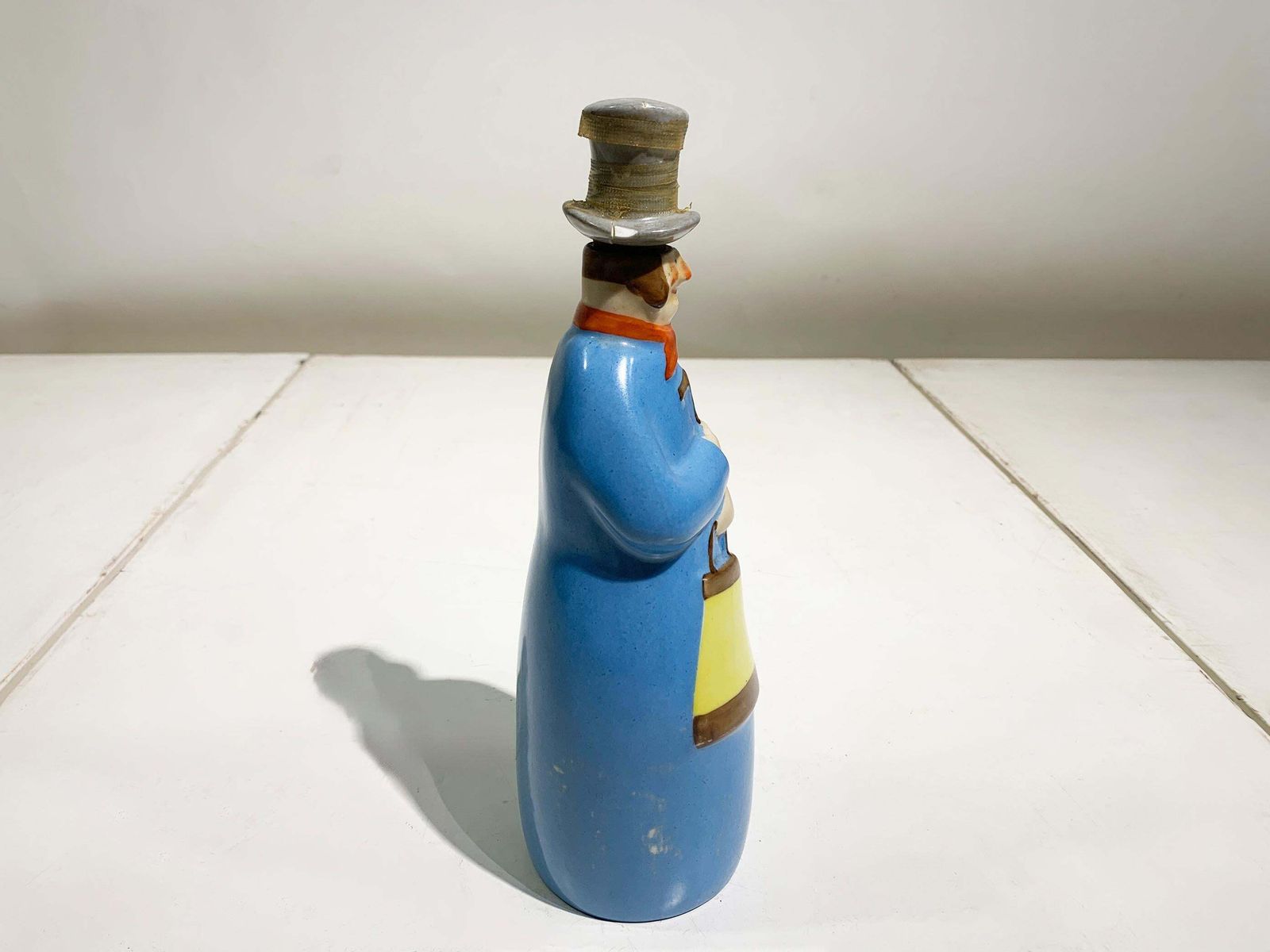 Set Of 20th Century French Robj Flacon Liquor Bottles, "The Dandy" & "Guignolet" photo vinterior