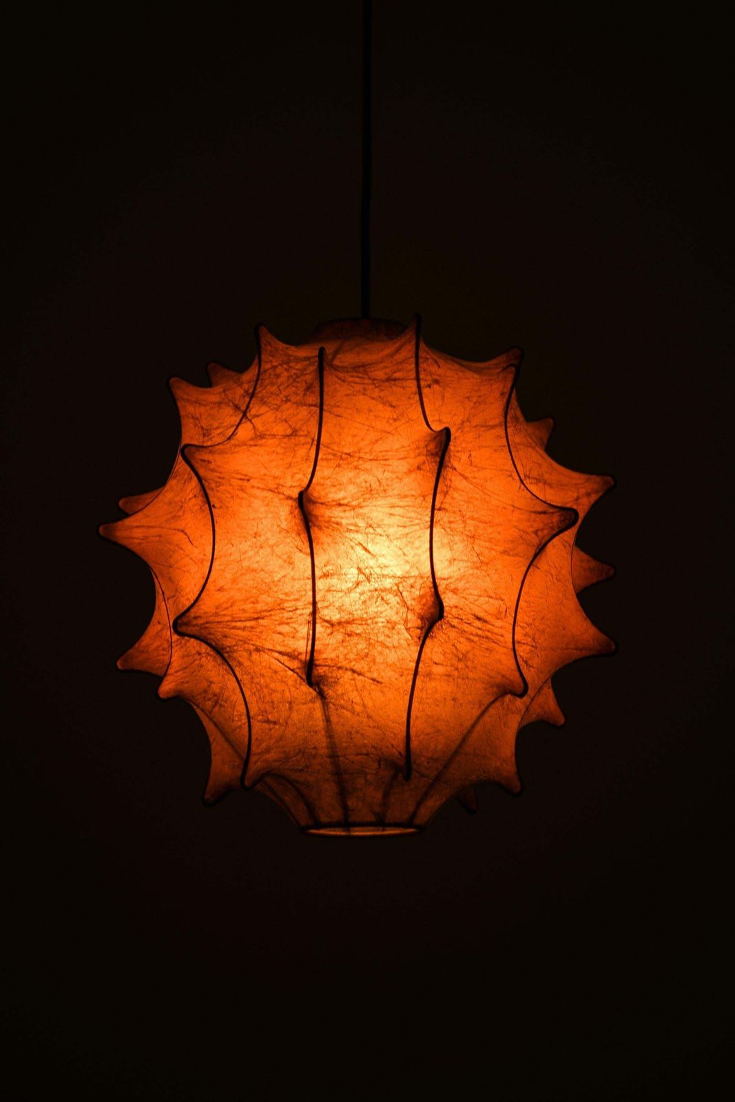 Ceiling Lamp In Plastic Polymer By Achille & Pier Giacomo Castiglioni, 1960's photo Lighting