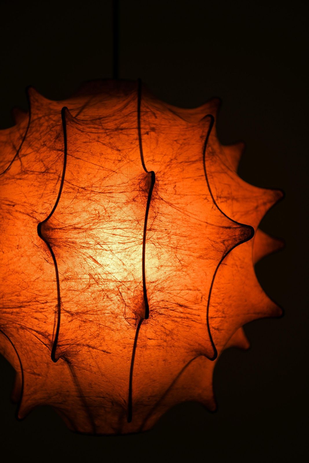 Ceiling Lamp In Plastic Polymer By Achille & Pier Giacomo Castiglioni, 1960's photo buy