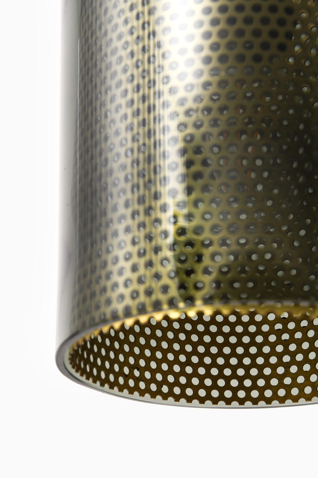 Ceiling Lamp In Brass And Original Glass By Hans Agne Jakobsson, 1950's photo buy
