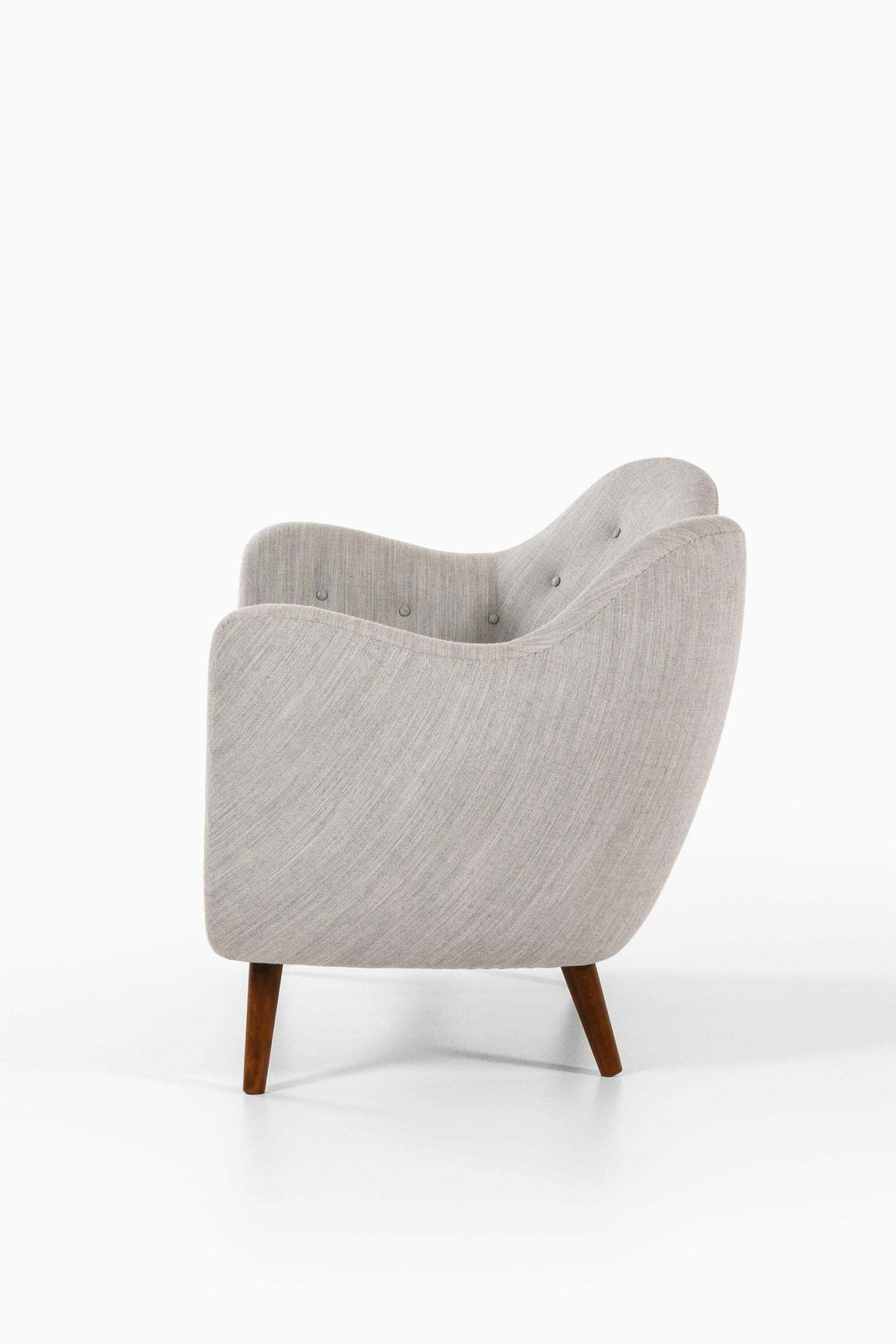 Sofa In Stained Beech Legs And Reupholstered By Finn Juhl, 1946 photo Furniture