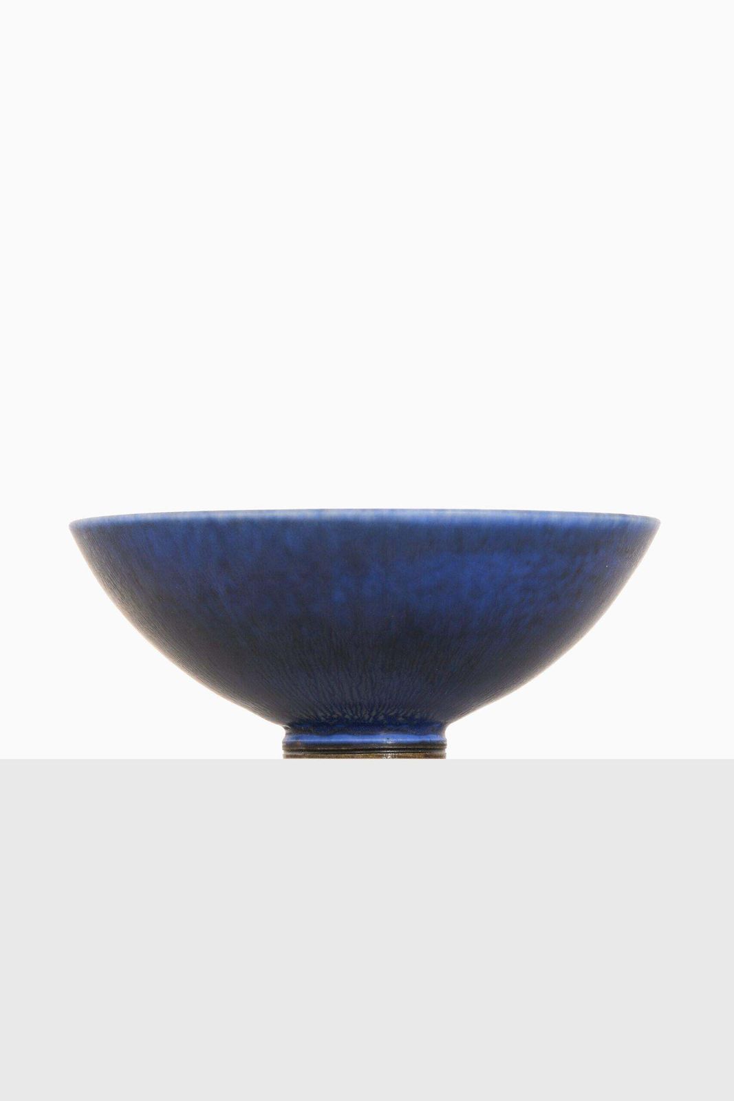 Ceramic Bowl In Hare Fur Glaze By Berndt Friberg, 1964 photo Home Decor
