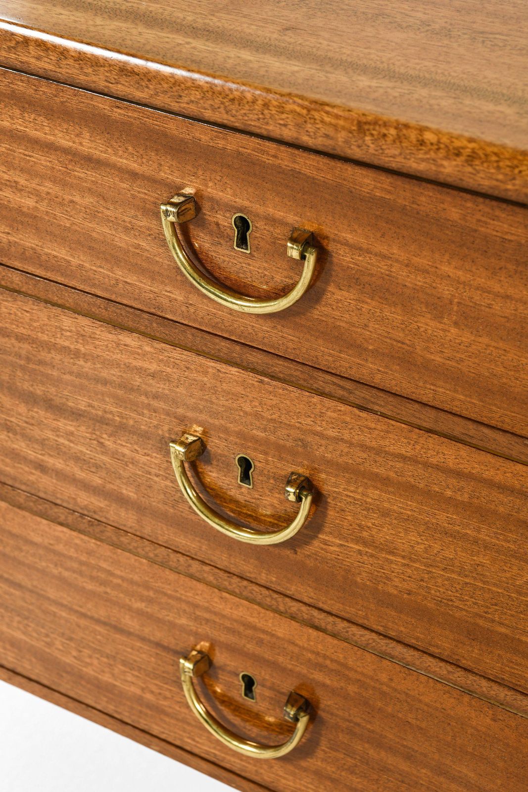 Freestanding Desk In Mahogany And Brass By Josef Frank, 1937 photo buy