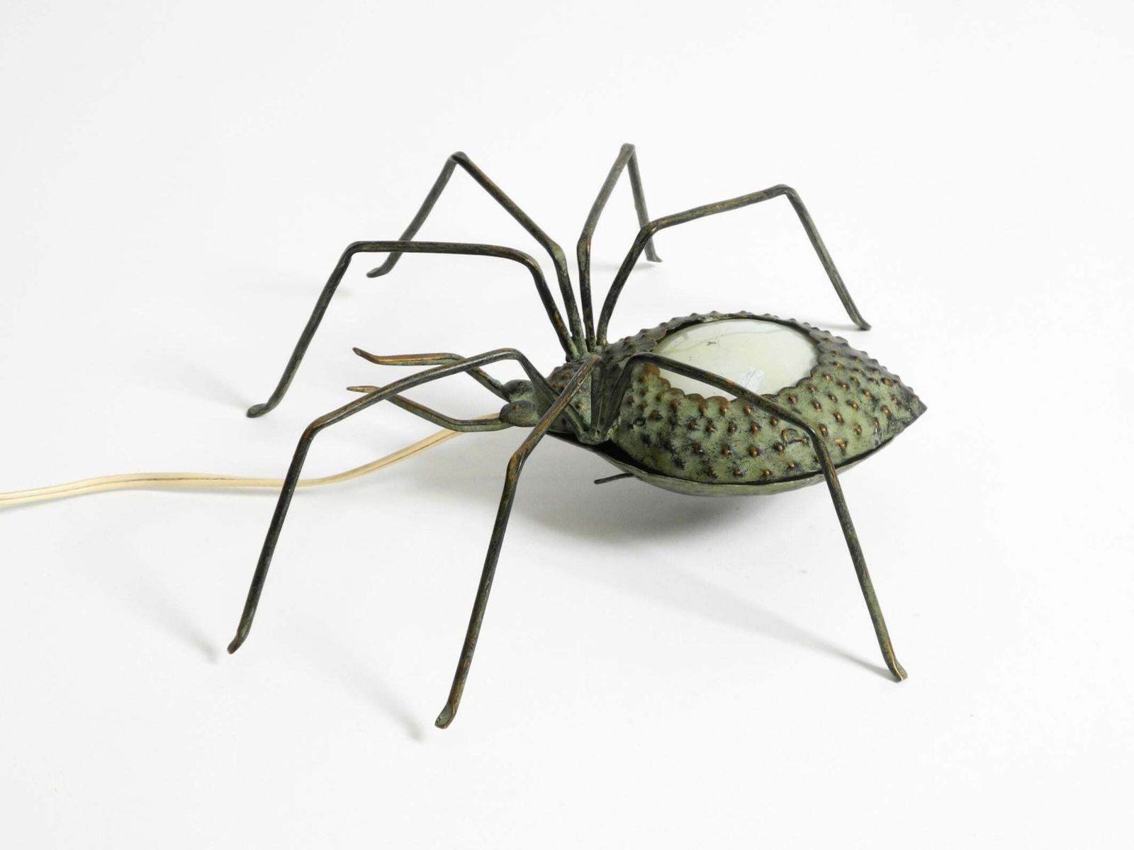 Beautiful Italian Mid Century Modern "Spider" Wall Lamp Made Of Metal photo furniture