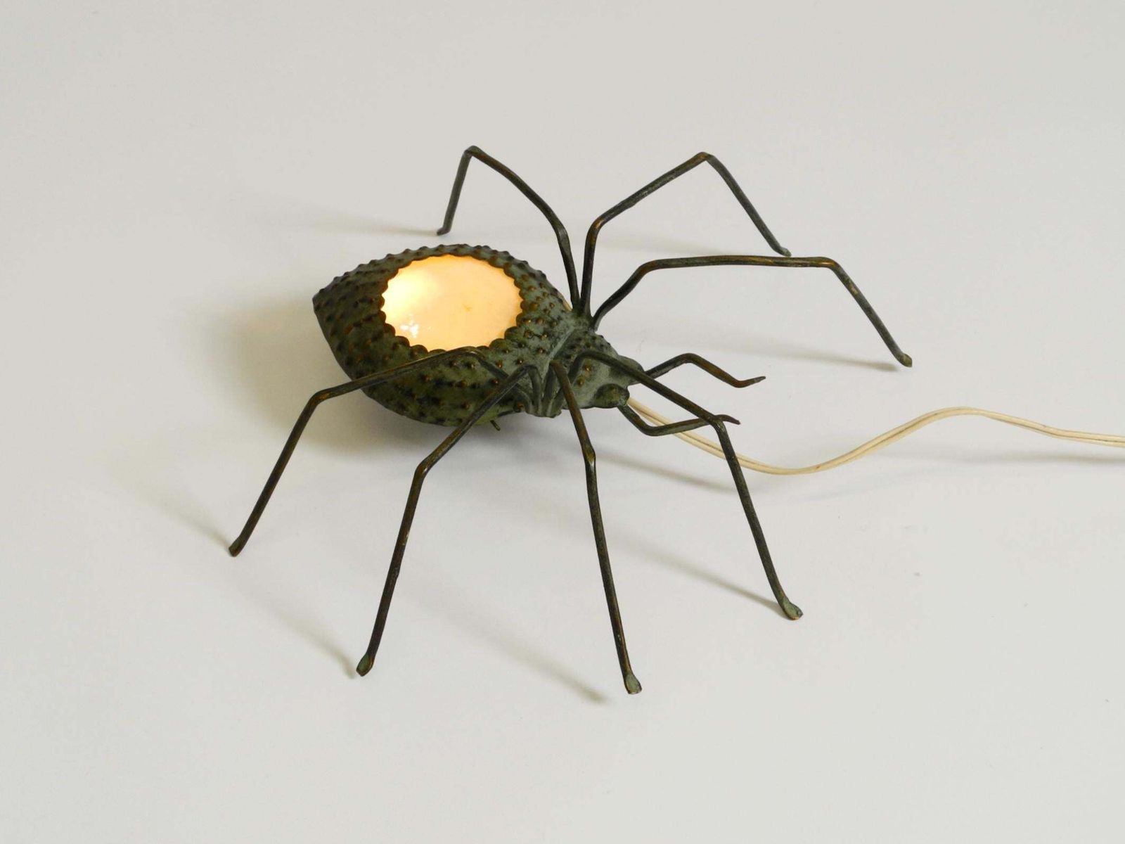 Beautiful Italian Mid Century Modern "Spider" Wall Lamp Made Of Metal photo 756.0
