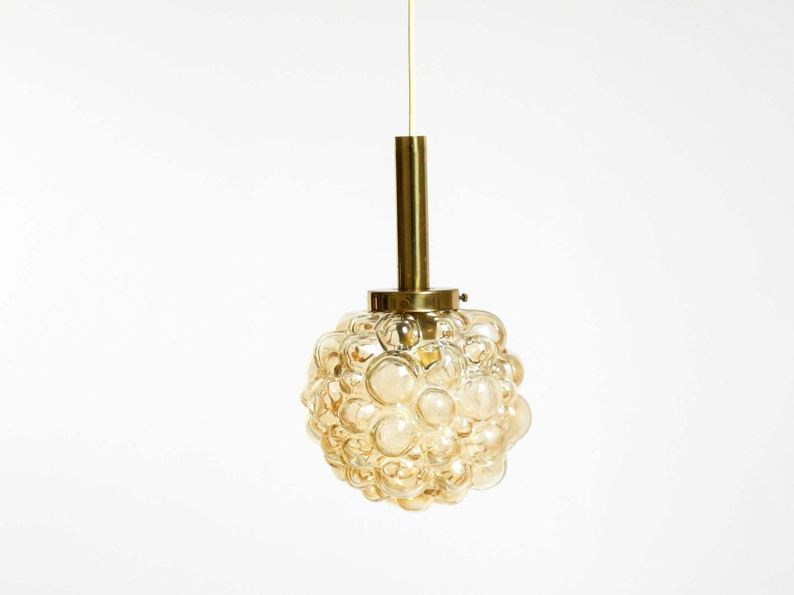 Original Glass Bubble Pendant Lamp From The 1960s  Manufactured By Limburg photo for sale
