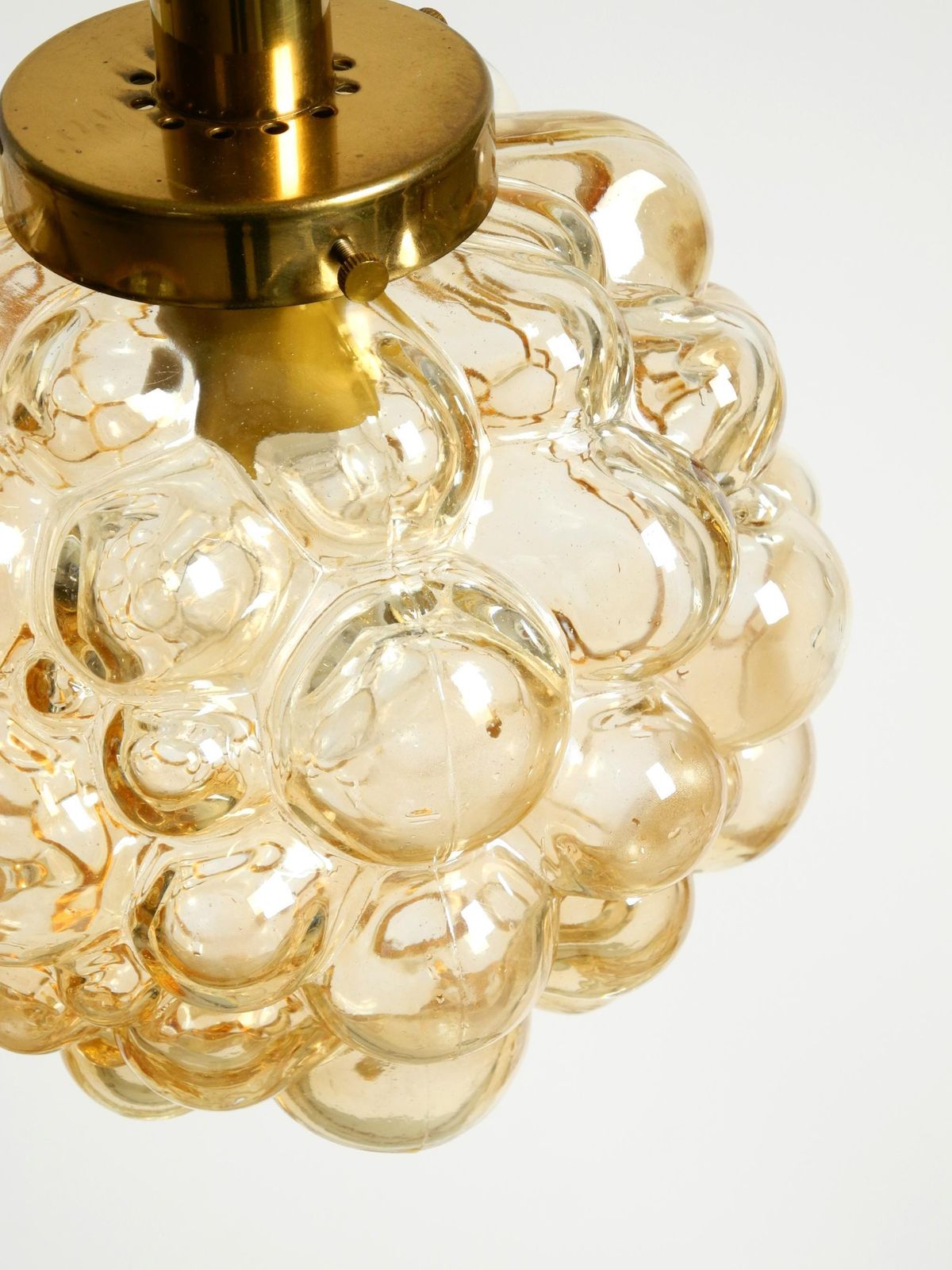 photo vinterior Original Glass Bubble Pendant Lamp From The 1960s  Manufactured By Limburg