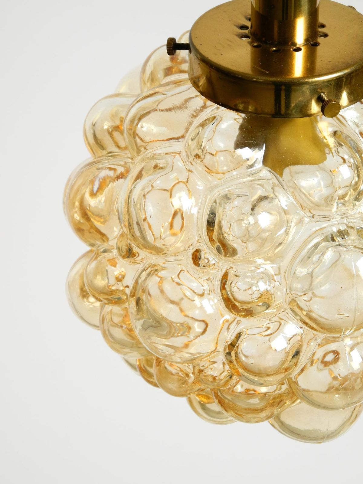photo buy Original Glass Bubble Pendant Lamp From The 1960s  Manufactured By Limburg