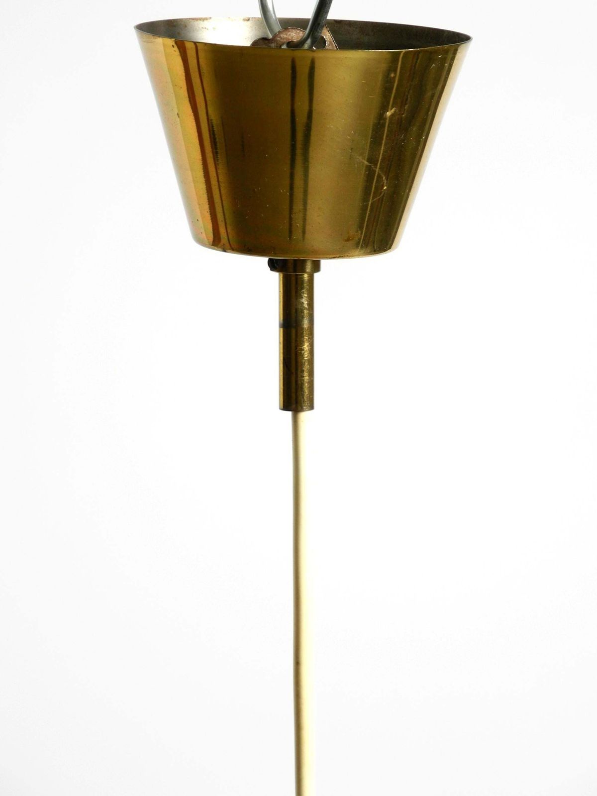 photo vintage Original Glass Bubble Pendant Lamp From The 1960s  Manufactured By Limburg