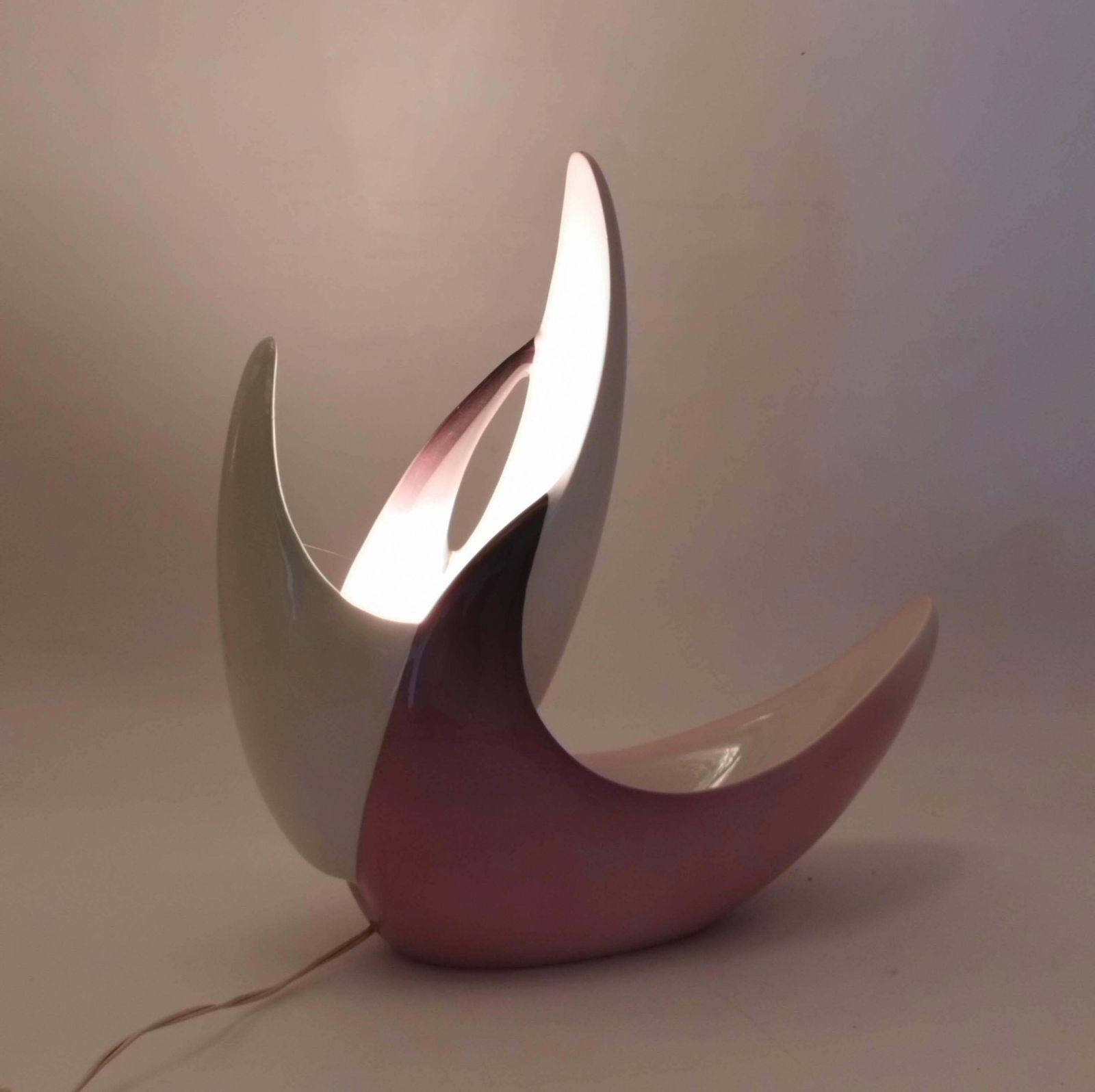 Mario Brunetti For Ariele Torino Ceramic Table Lamp N.174, Italy, 1970 photo buy