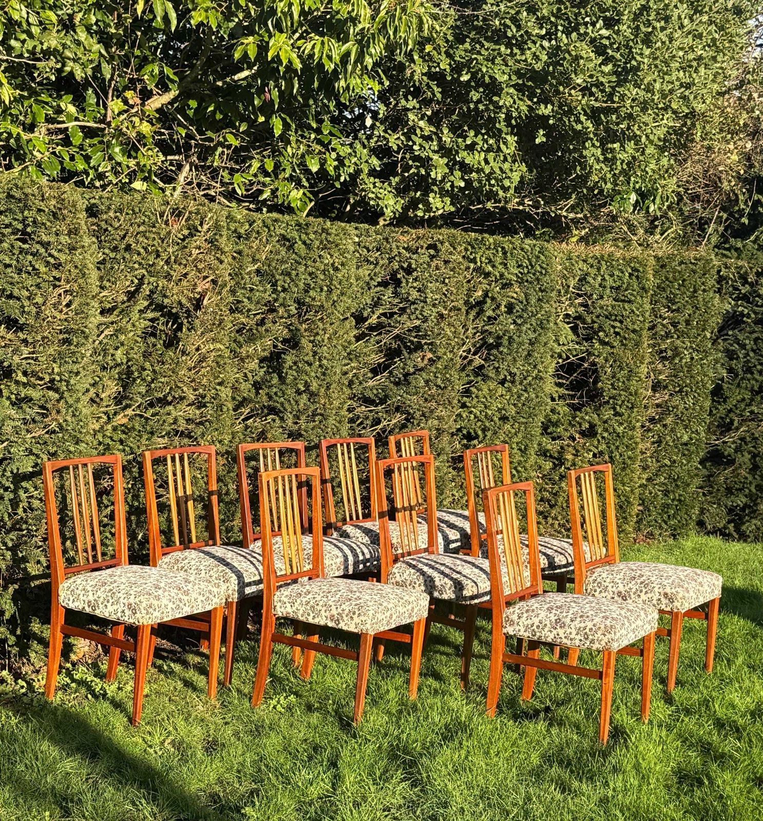 photo furniture Ten Mid Century Teak Dining Chairs By Gordon Russell 1960