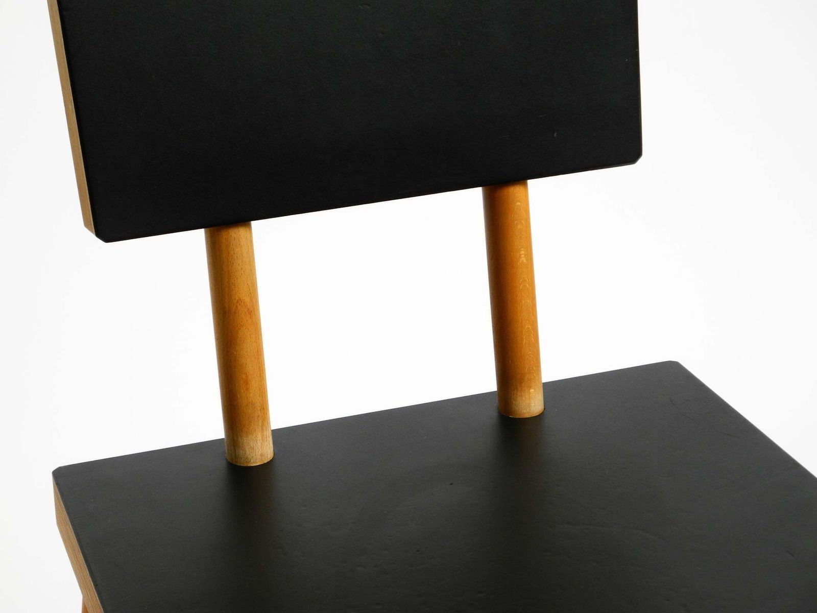 Furniture Two Rare Demountable Plywood Chairs By Axel Kufus Model Stöcke For Atoll photo