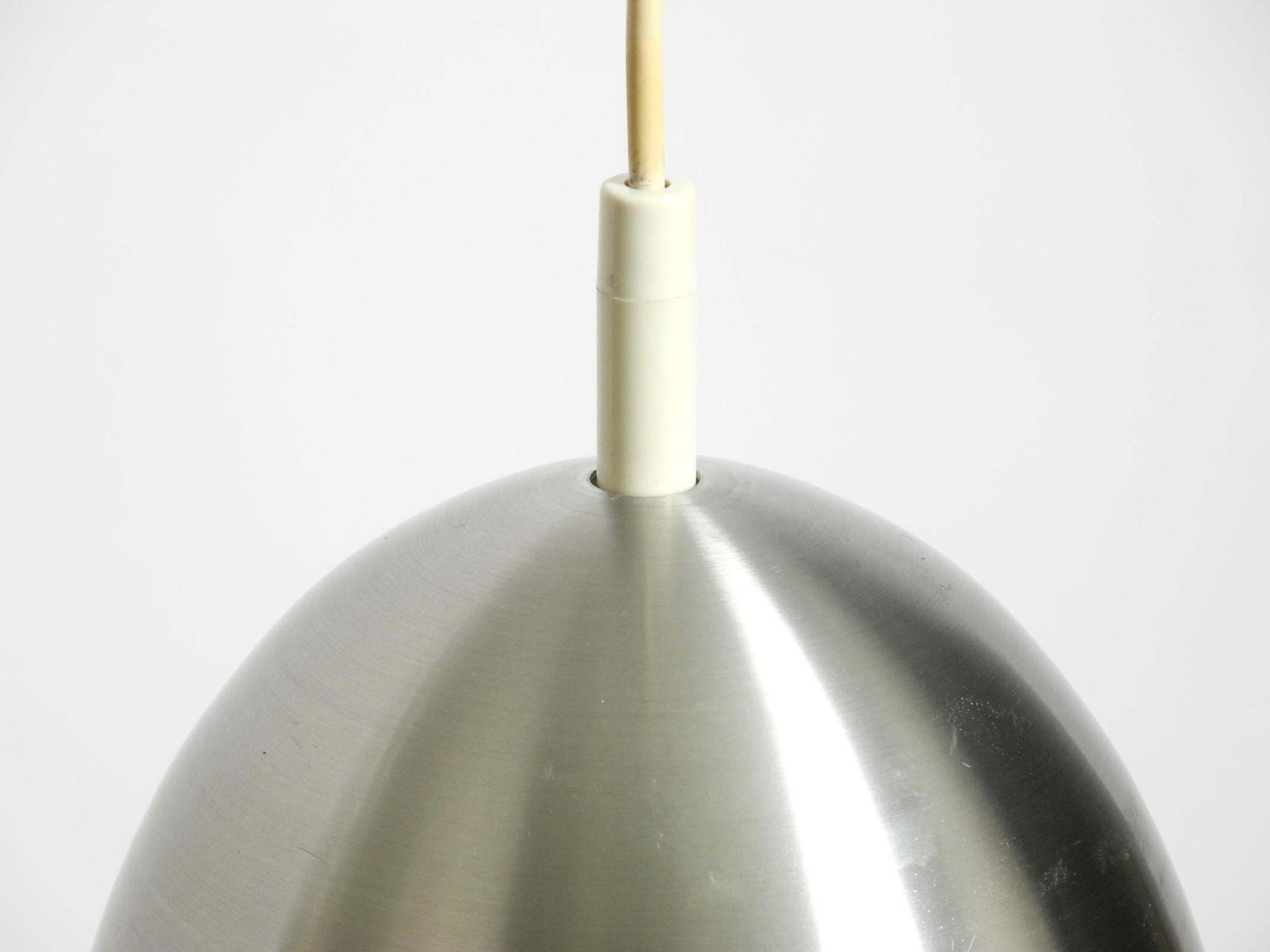 Lighting Small  1960s Space Age Pendant Lamp By Doria Made Of Aluminum And Metal photo