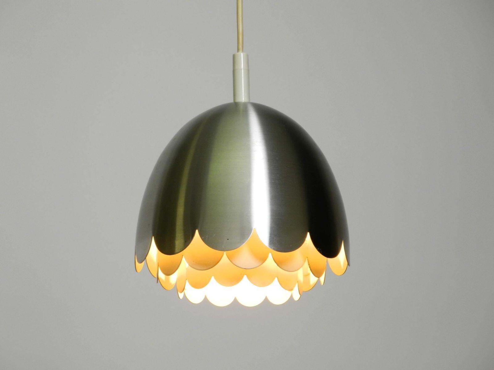 photo buy Small  1960s Space Age Pendant Lamp By Doria Made Of Aluminum And Metal
