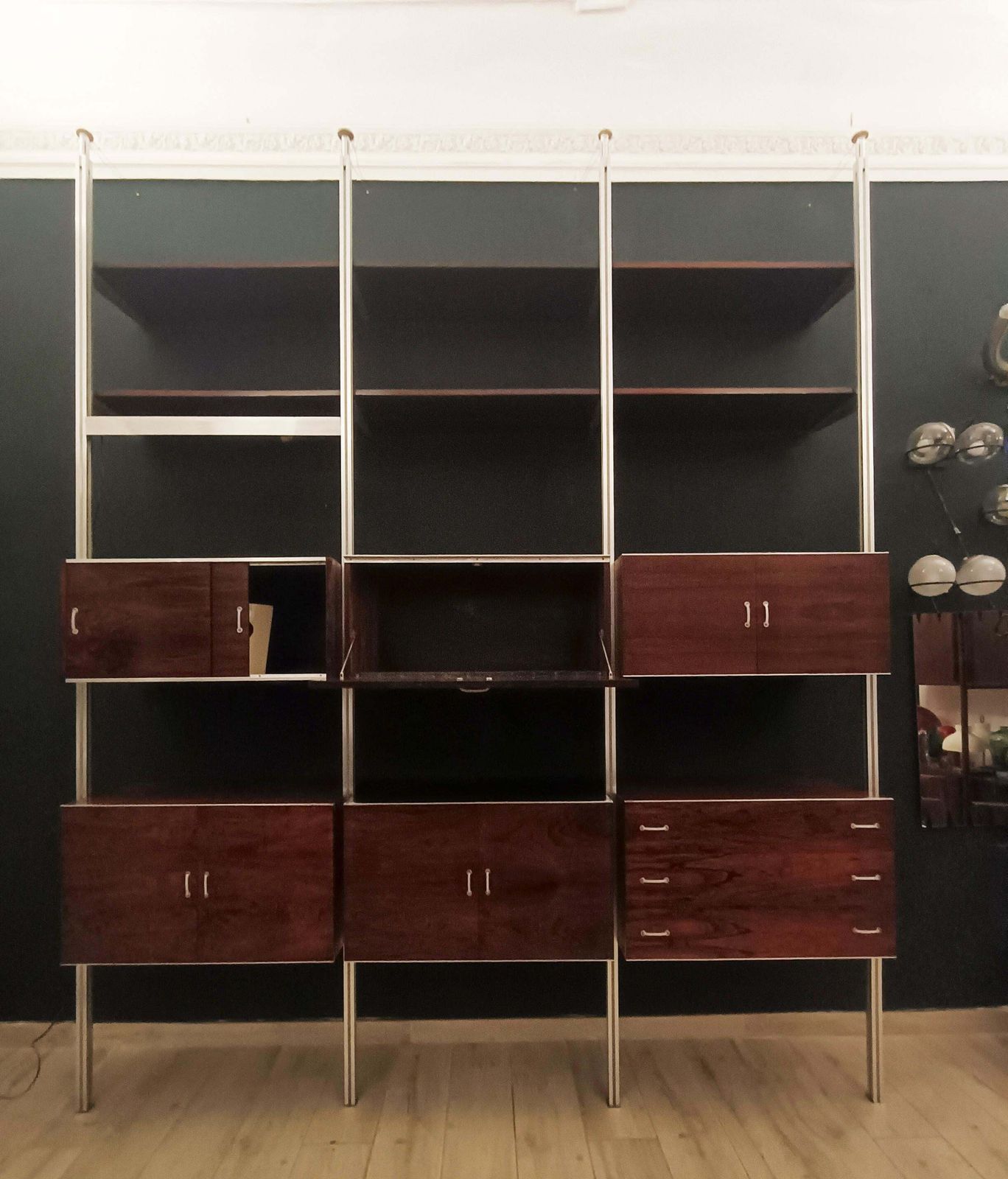 George Nelson Per Herman Miller Libreria "Css", Italia 1960s photo vinterior