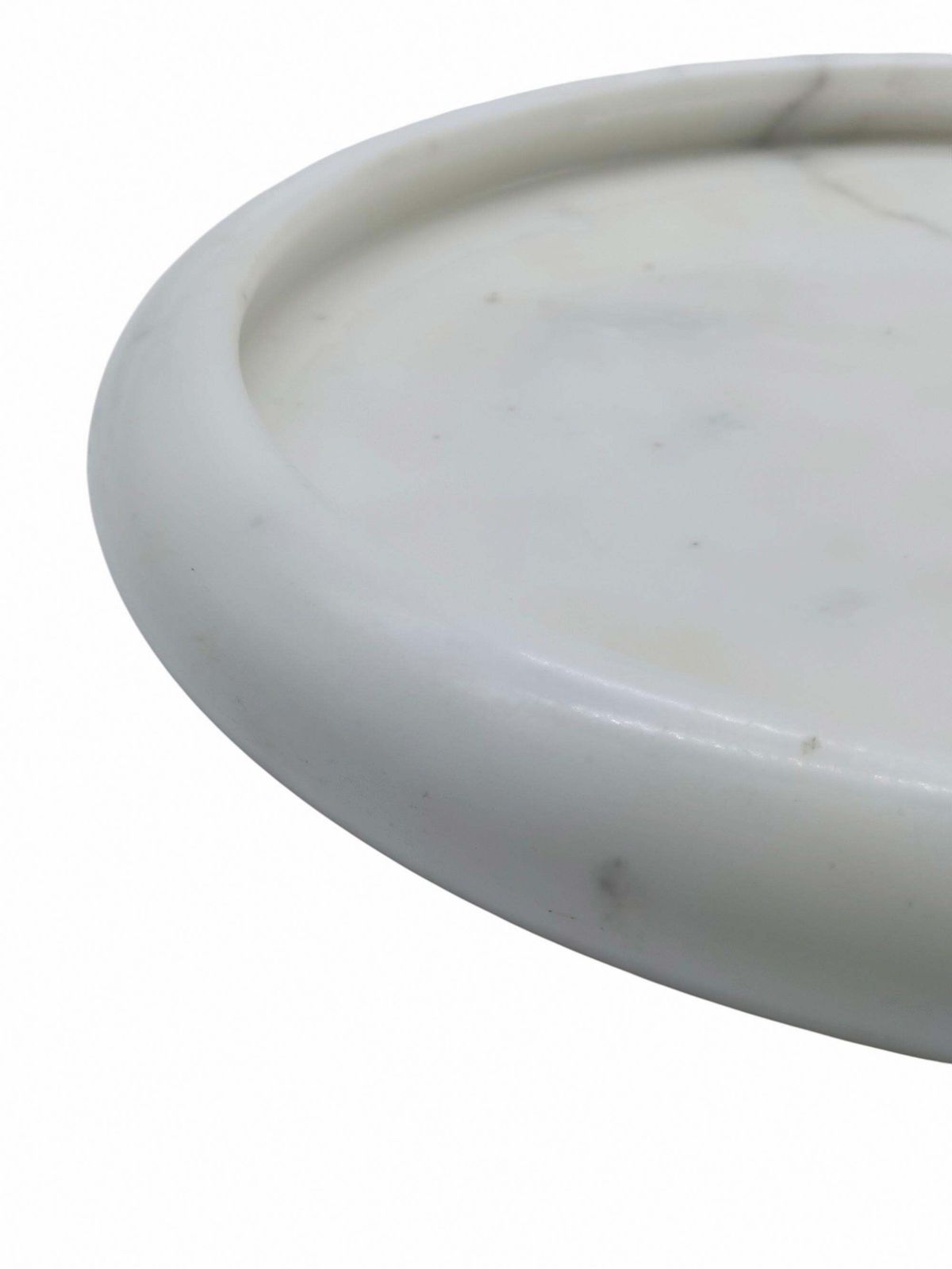 Sergio Asti For Up&Up Centerpiece In White Carrara Marble, Italy 1970s photo 1237.0