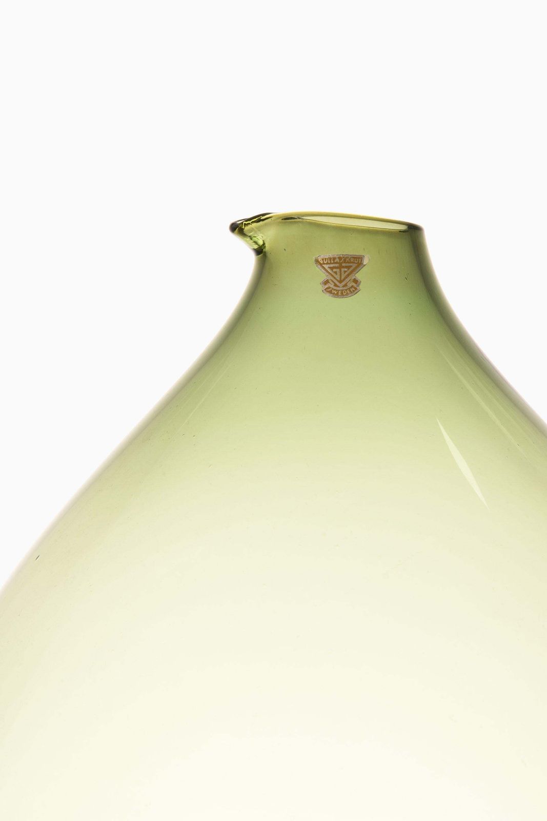 Large Glass Vase By Kjell Blomberg, 1963 photo furniture