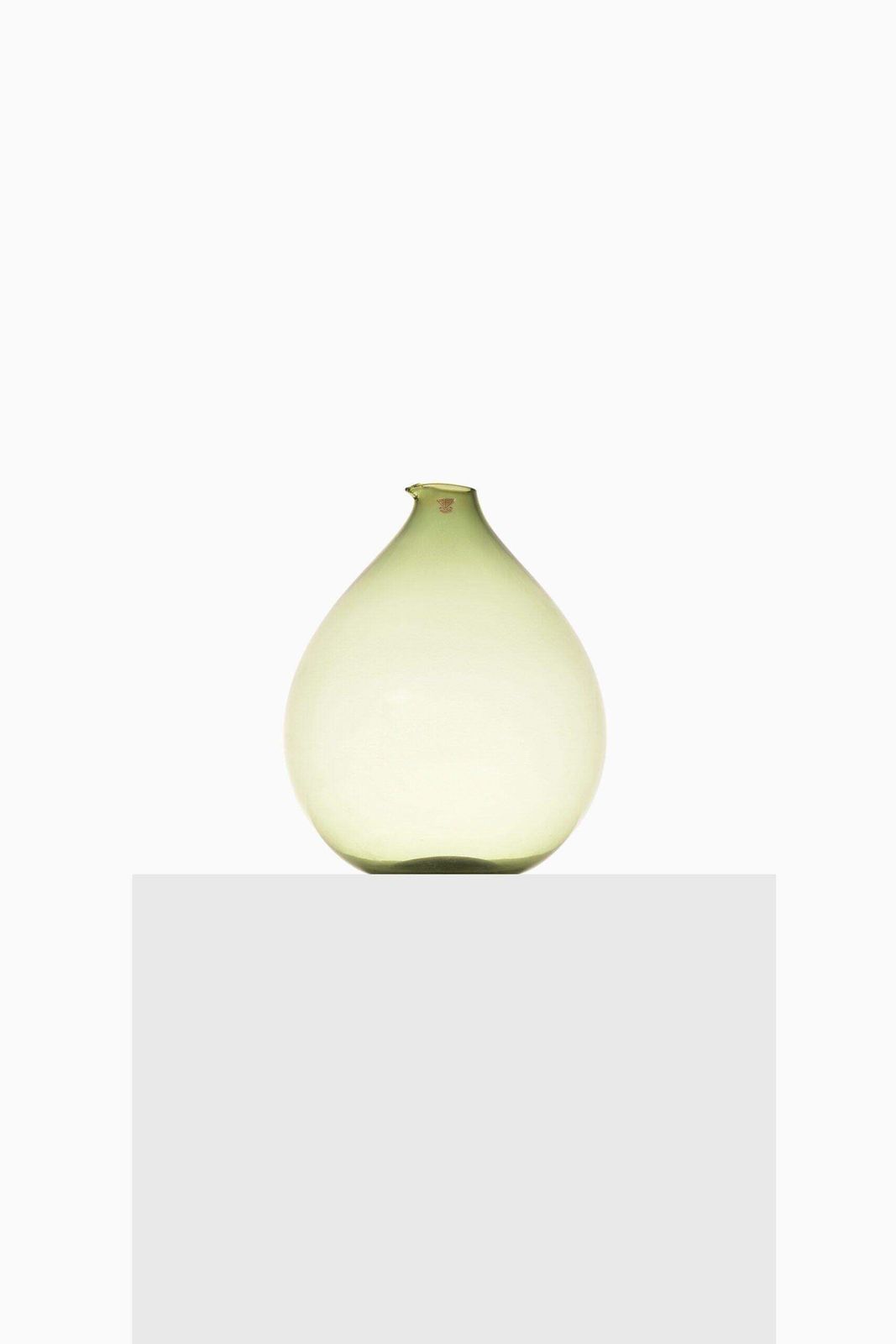 Large Glass Vase By Kjell Blomberg, 1963 photo Home Decor