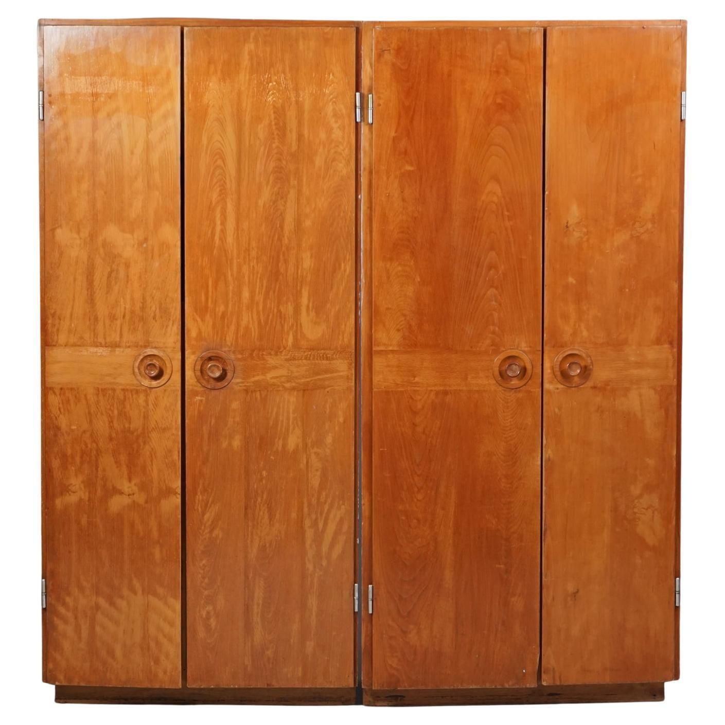 Set Of Wardrobes, Attrb. Runar Engblom, Finland, 1950s
