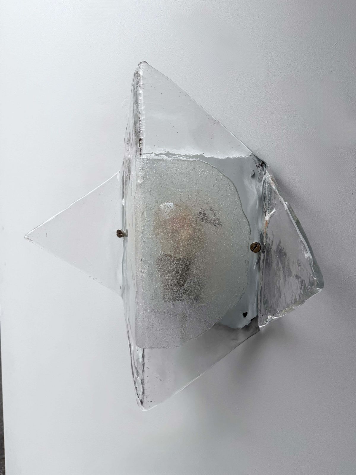 Lighting Sconce Lp253 Murano Glass By Carlo Nason For Mazzega, Italy, 1970s photo