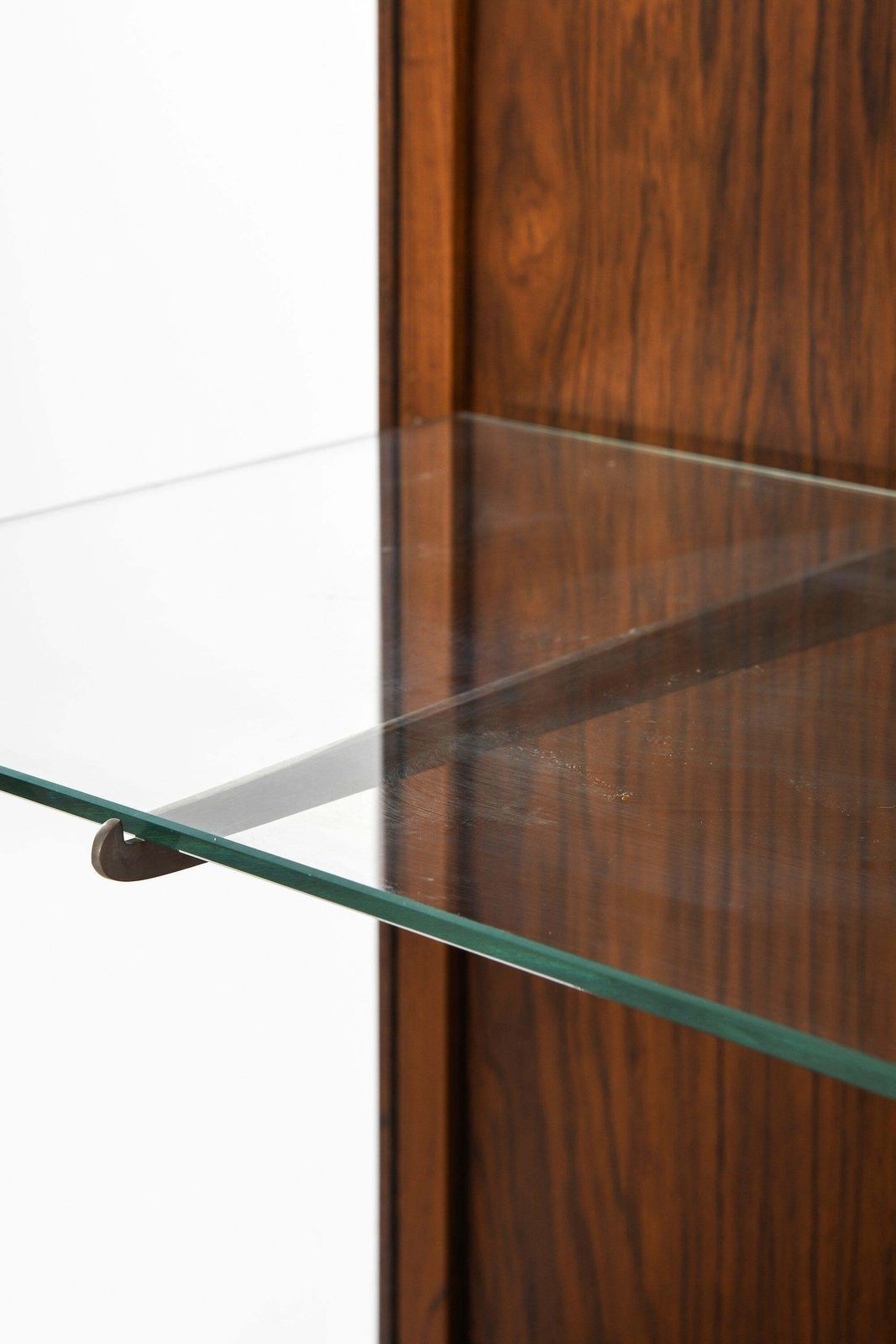 Unique And Large Display Cabinet In Rosewood, Steel And Glass, 1960's photo buy