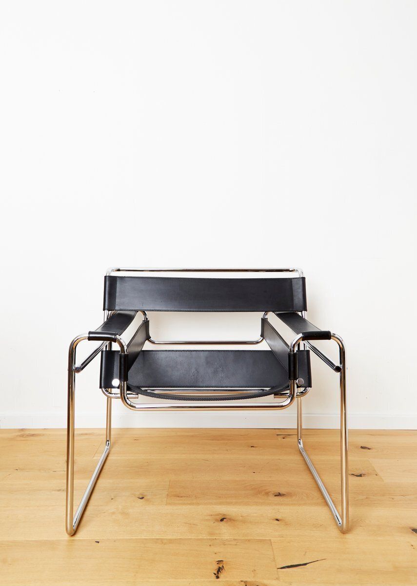 Wassily Chair By Marcel Breuer For Knoll International, 1980s photo buy