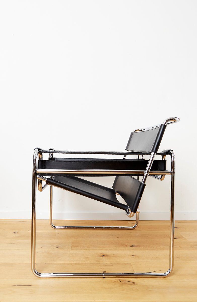 photo furniture Wassily Chair By Marcel Breuer For Knoll International, 1980s