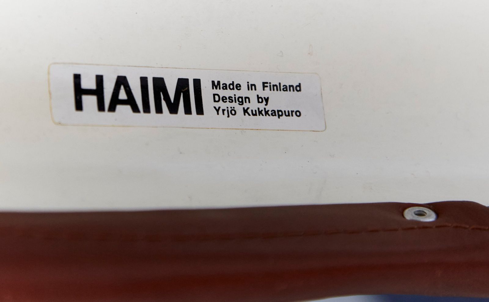 photo furniture Set Of Carousel Chair & Ottoman By Yrjö Kukkapuro For Haimi, 1965