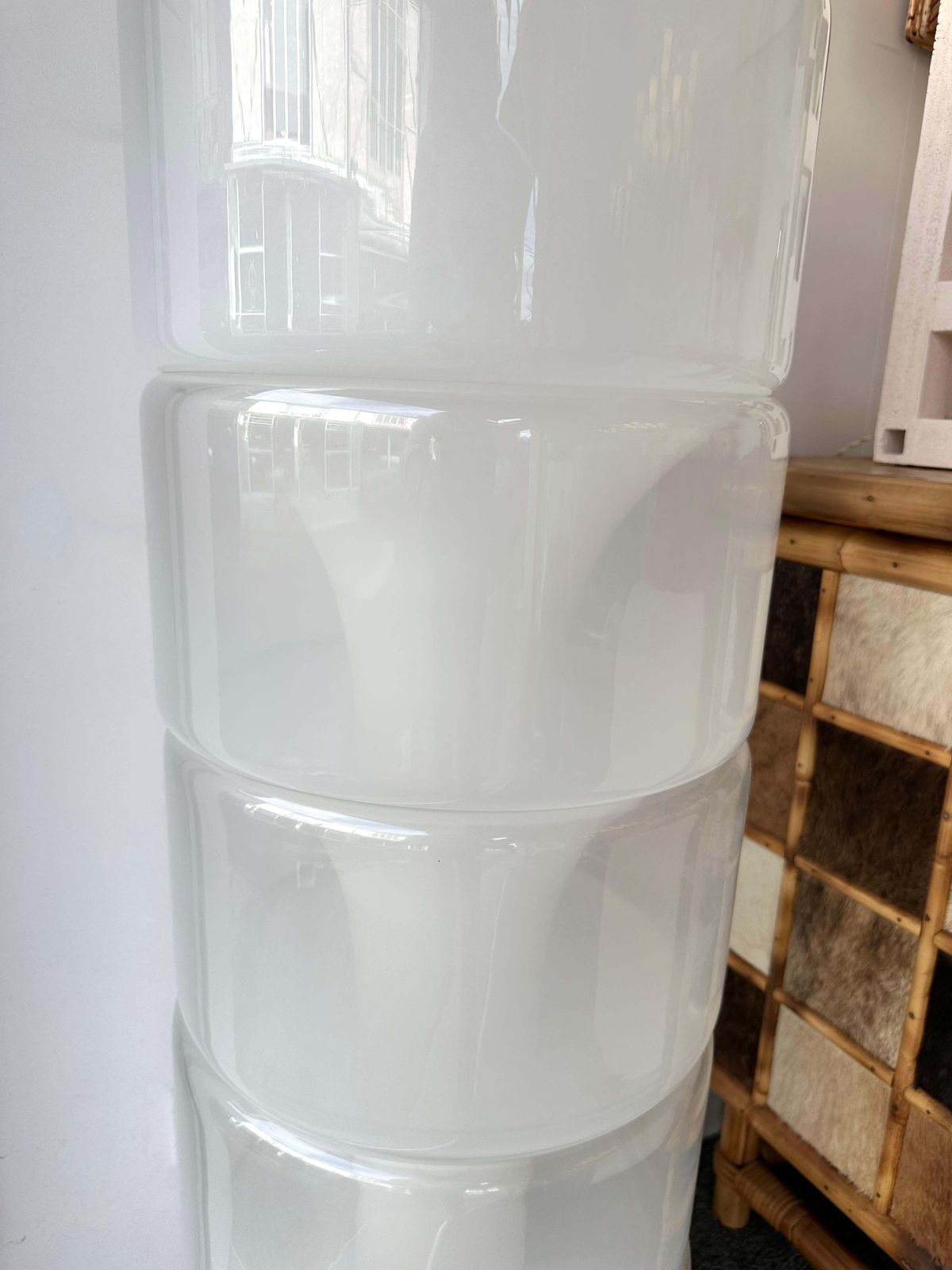 Floor Lamp  Lt316 Murano Glass By Carlo Nason For Mazzega, Italy, 1970s photo buy