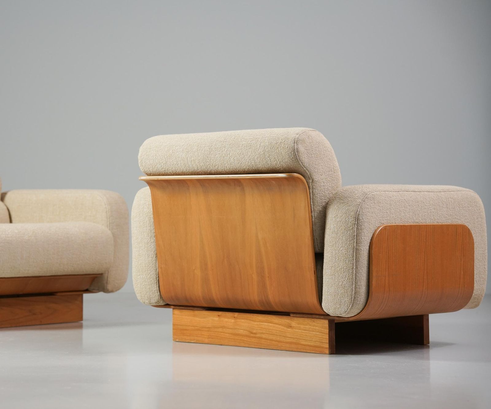 Rare Model "Bel Lami" Armchairs, Totti Laakso, Asko, 1970s photo vinterior