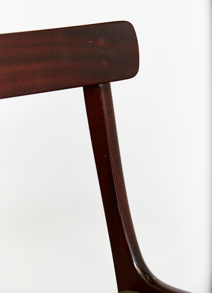 Mid Century Mahogany Chair By Ole Wanscher For Poul Jeppesens, Rungstedlund, 1960s