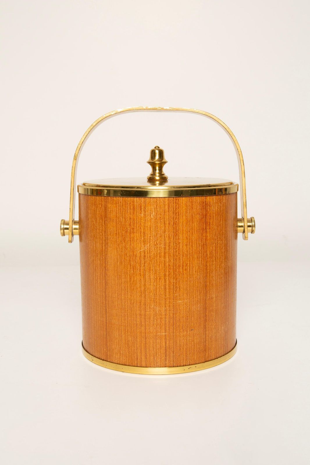 Vintage Mid Century Ice Bucket, 1960s photo Home Decor