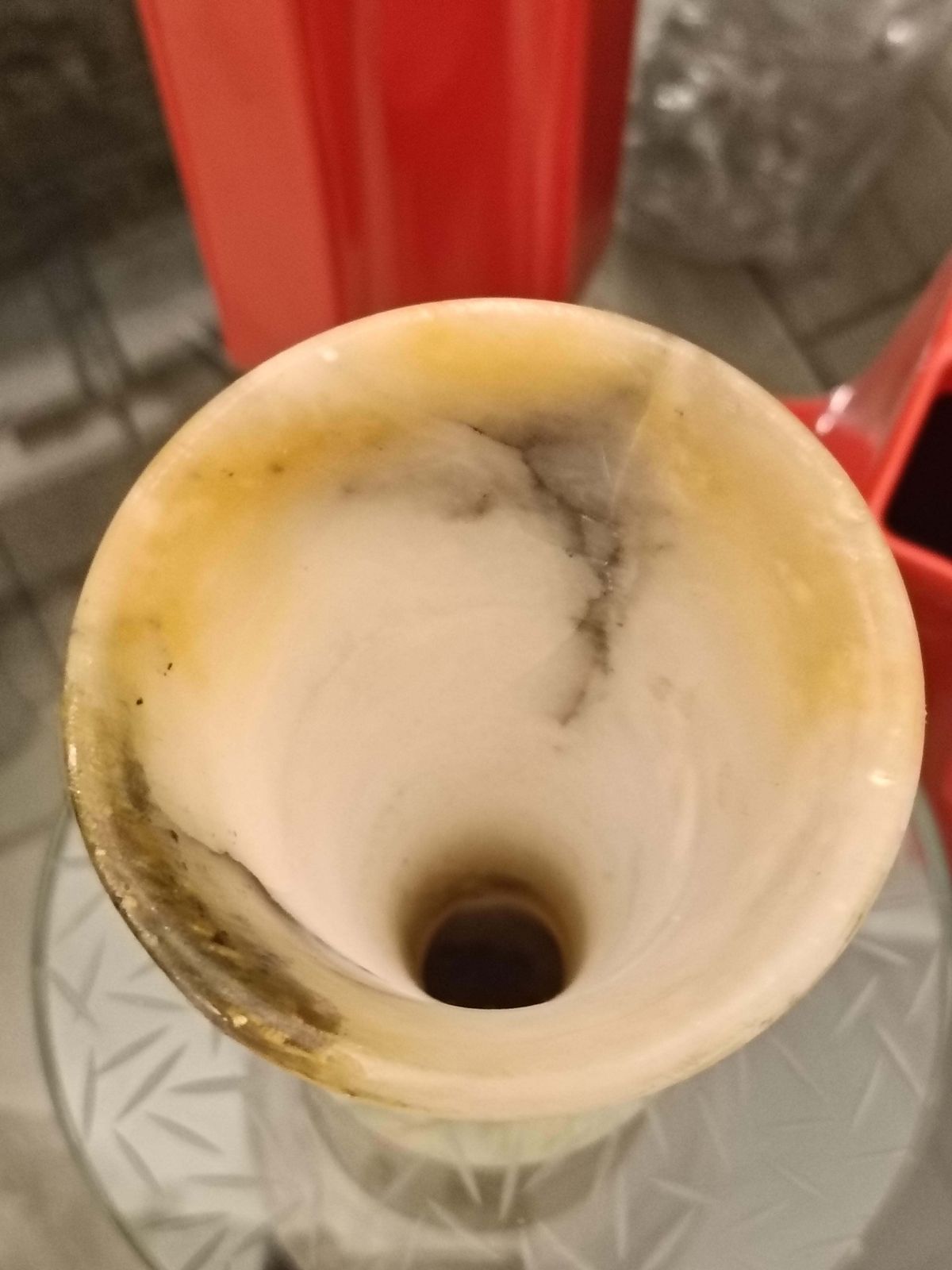 Hannibal Oste Alabaster Vase, Italy 2009 photo buy
