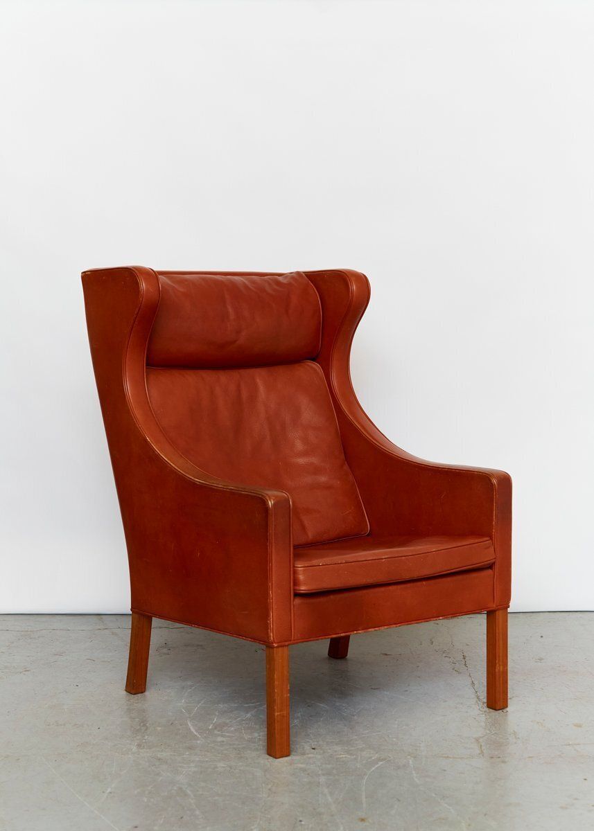 photo vinterior Model 2204 Wingback Chair By Børge Mogensen For Fredericia, 1970s
