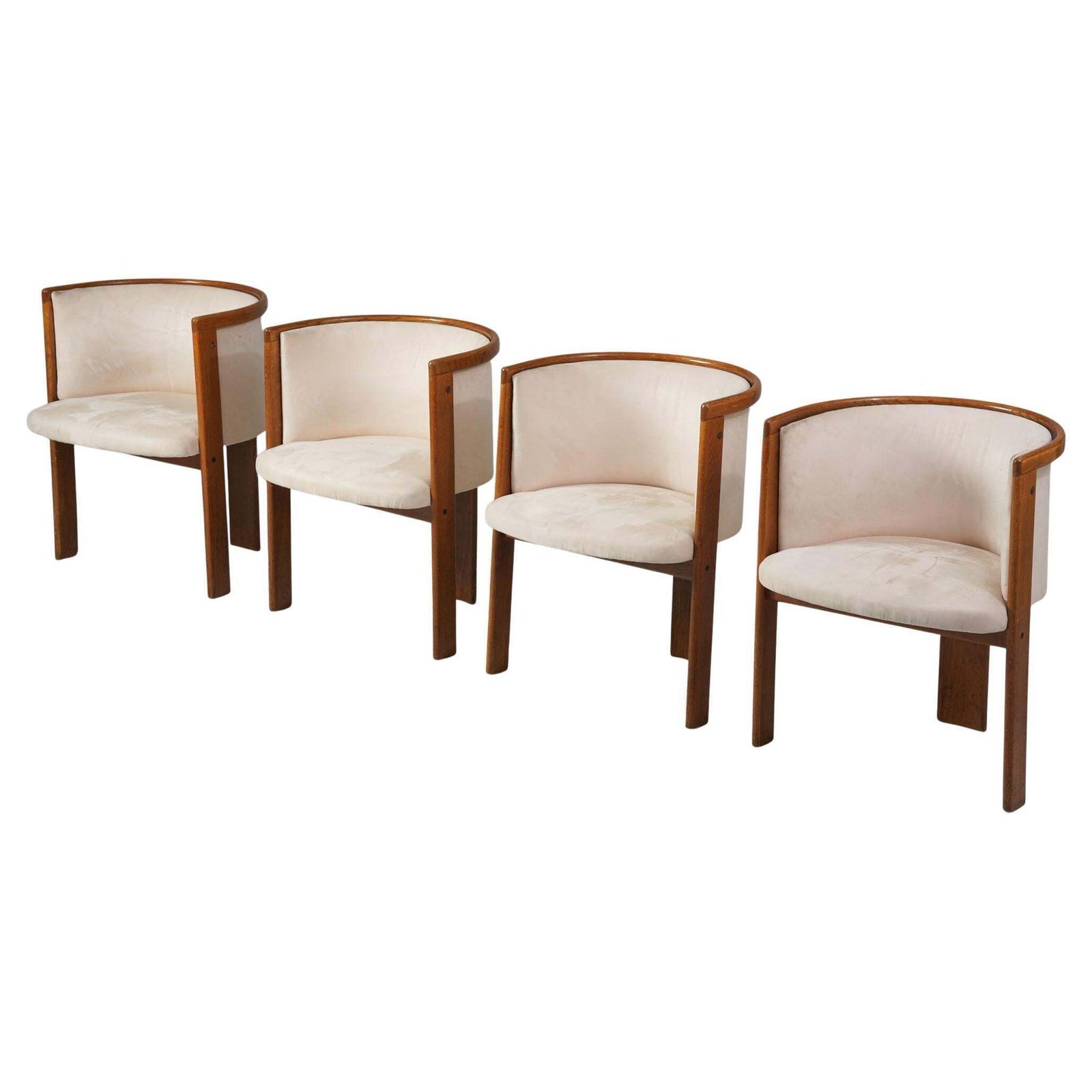 Set Of Four Chairs, Antti Nurmesniemi For Helsinki Central Railway Station, 1970