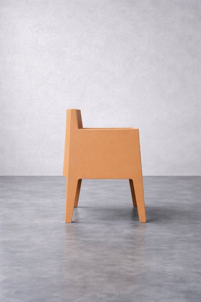 photo vintage Mid Century Modern Italiaanse Atlantide Toy Stoelen Van Kunststof Door Philippe Starck Voor Driade, Jaren 1990, Set Van 4