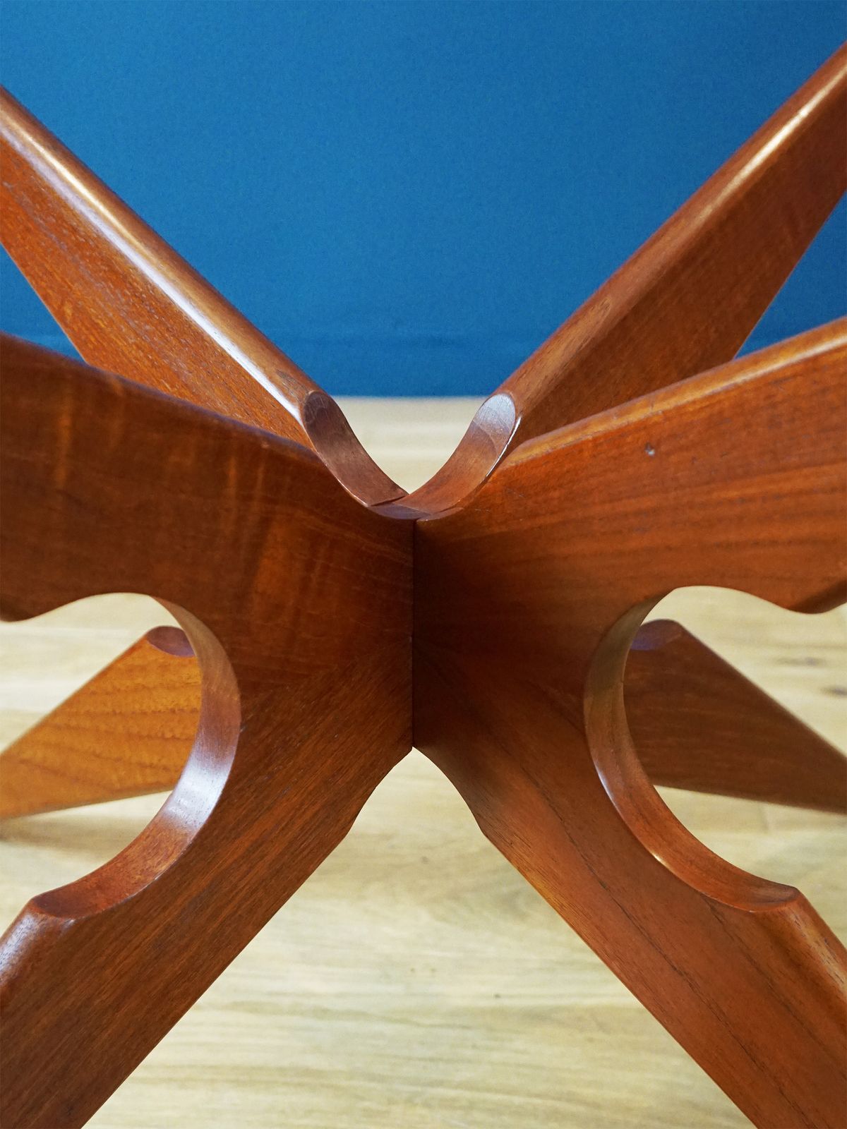 Mid Century Danish Teak & Glass Coffee Table By Vladimir Kagan For Sika Møbler   Denmark 1960s photo 895.0