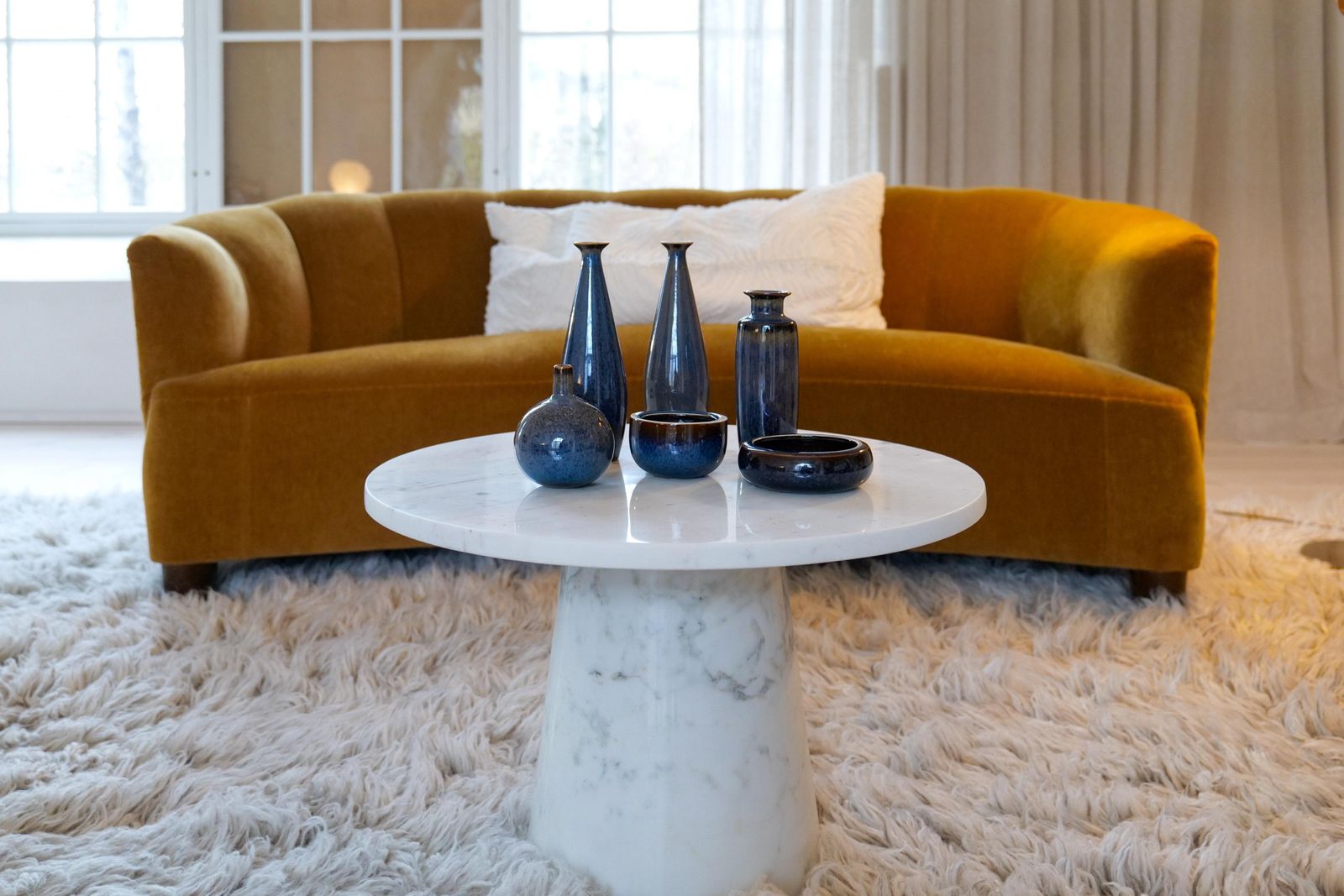 Midcentury Modern Collection Of 6 Vessels Carl Harry Stålhane Rörstrand Sweden photo for sale