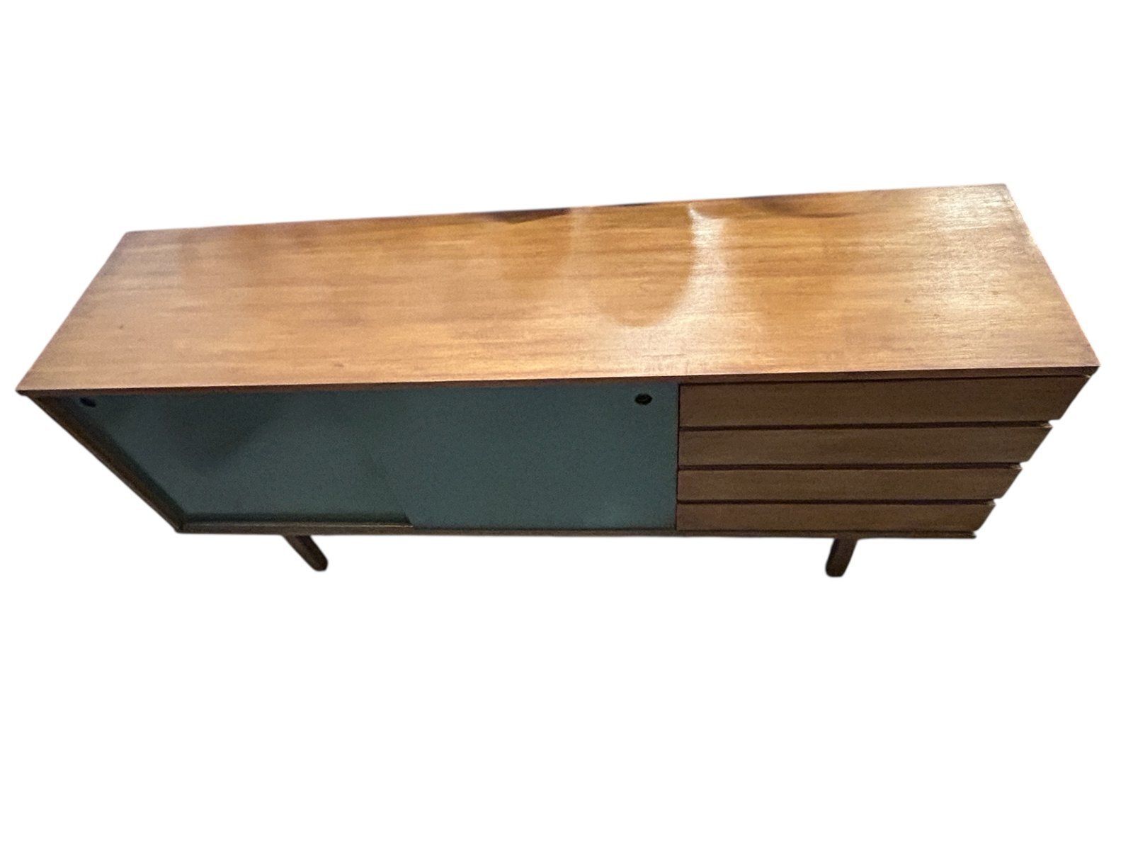 Vintage Sideboard By Pierre Guariche For A.R.P. Minvielle Edition, 1950s photo vinterior