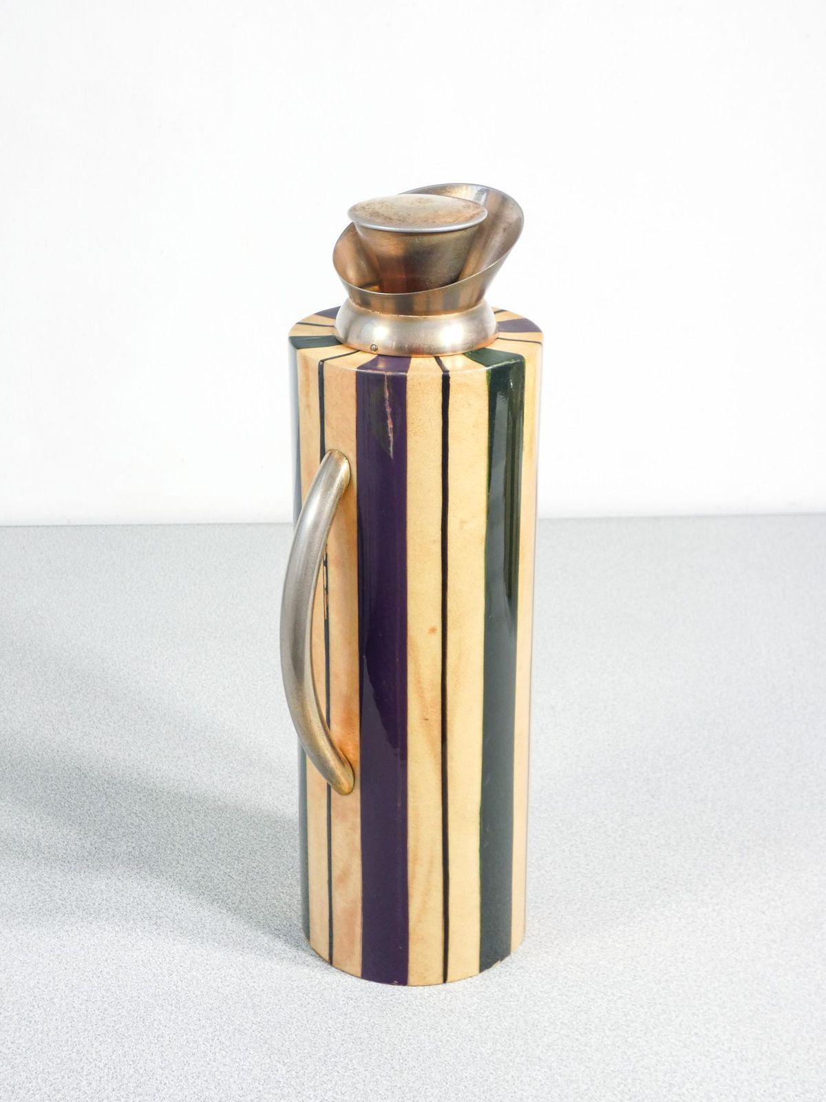 Caraffa Termica E Secchiello Porta Ghiaccio, Design Aldo Tura. Italia, Anni 40 photo 530.0