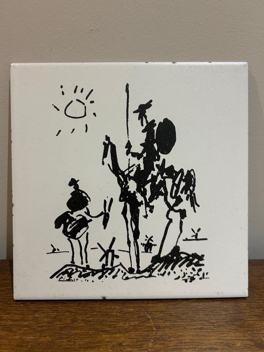 Picasso Ceramic Trivet By Zirconio Villareal Castellon photo furniture