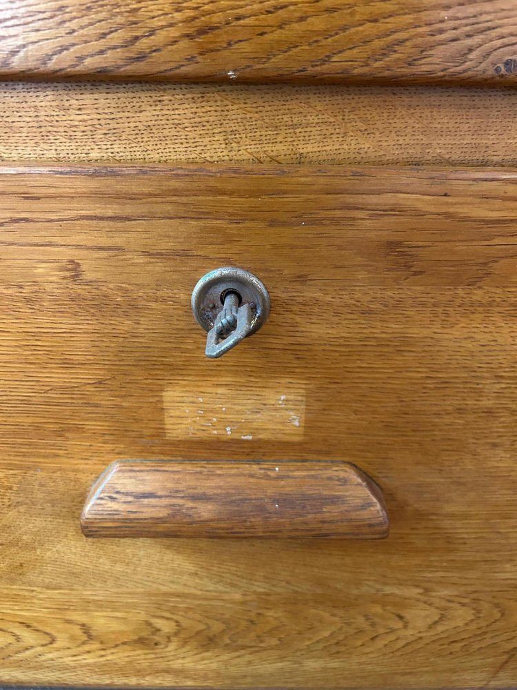 Dresser In Oak, 1950s photo vintage