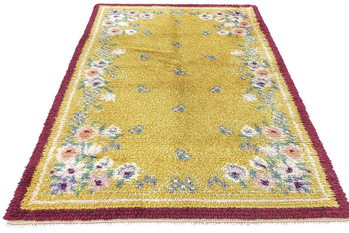 Scandinavian Rya Rug photo Textiles