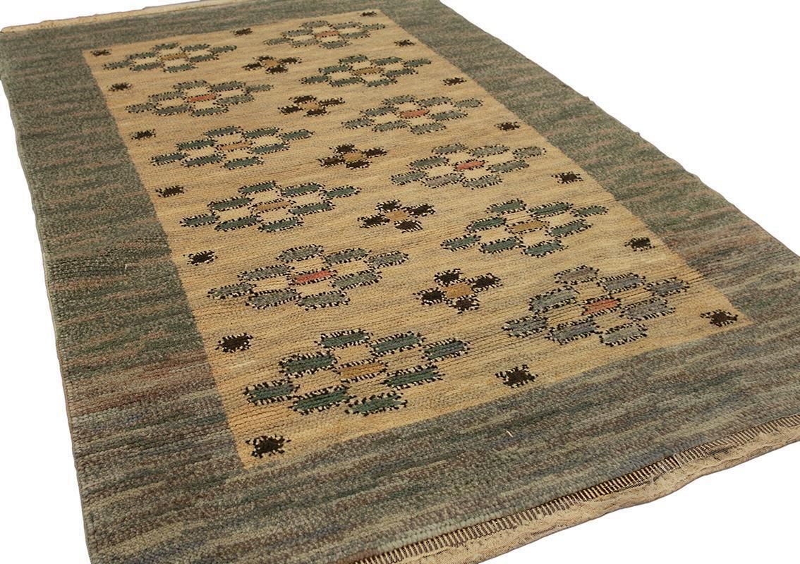 Scandinavian Rug Rollakan By Märta Måås Fjetterström photo for sale