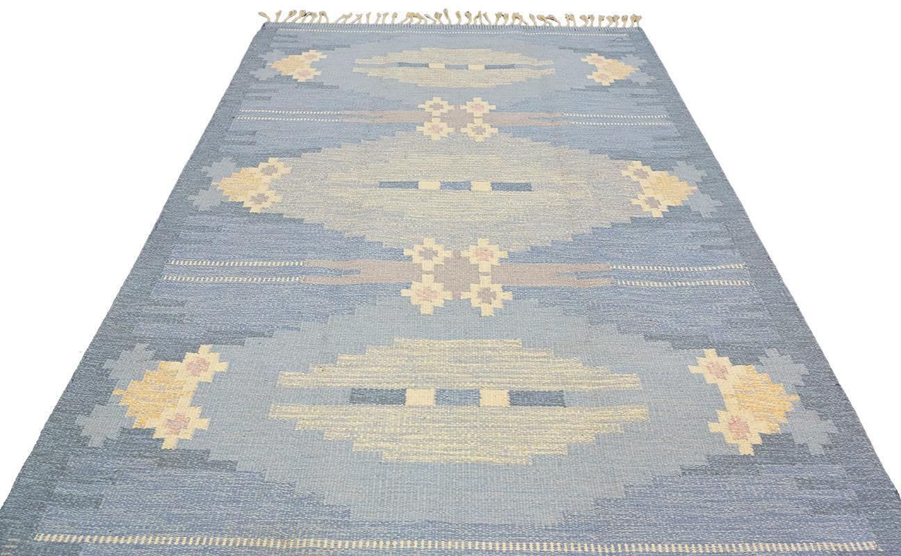 Scandinavian Rollakan Rug photo Textiles