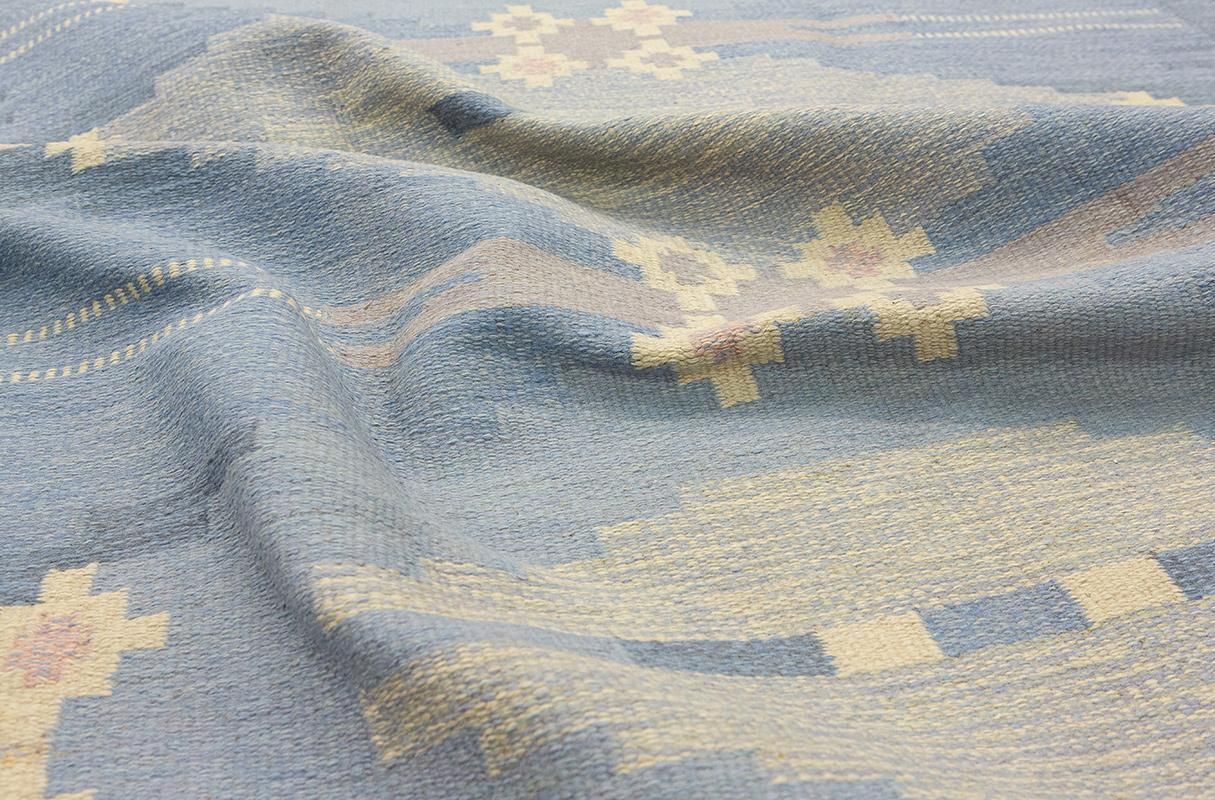 Scandinavian Rollakan Rug photo vintage