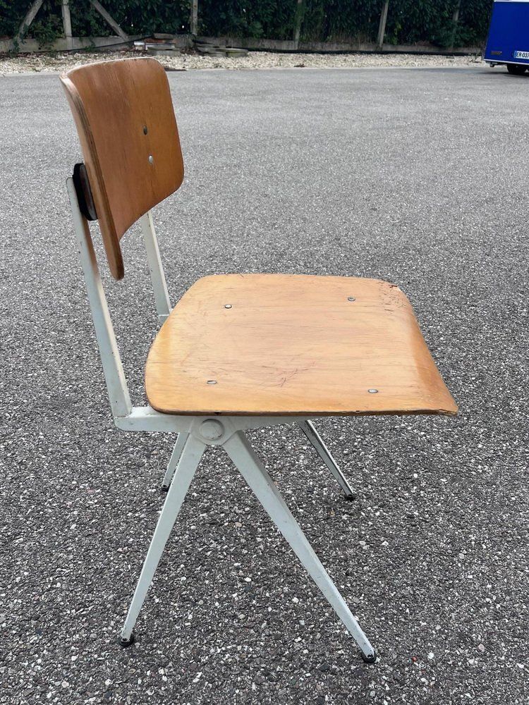 Set Of Industrial Chairs In The Style Of Friso Kramer, 1960s photo for sale