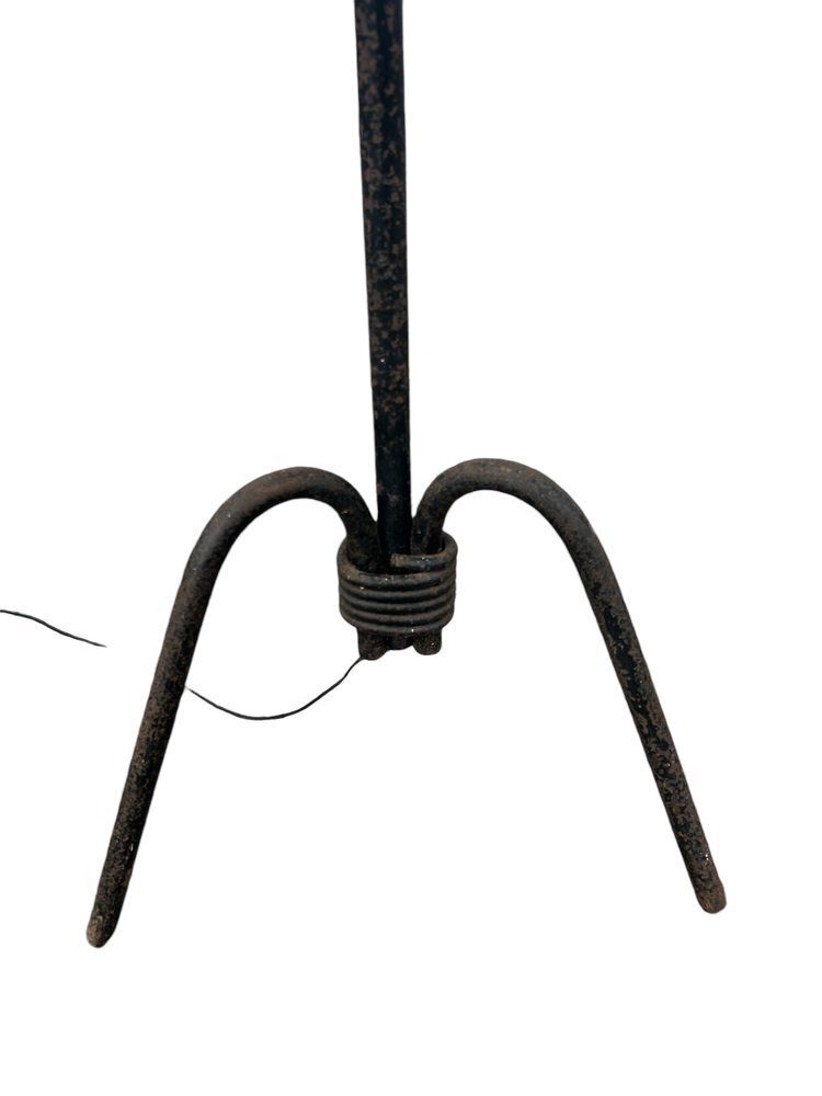 Wrought Iron Floor Lamp Jean Royère By Jean Royère, 1940s photo buy