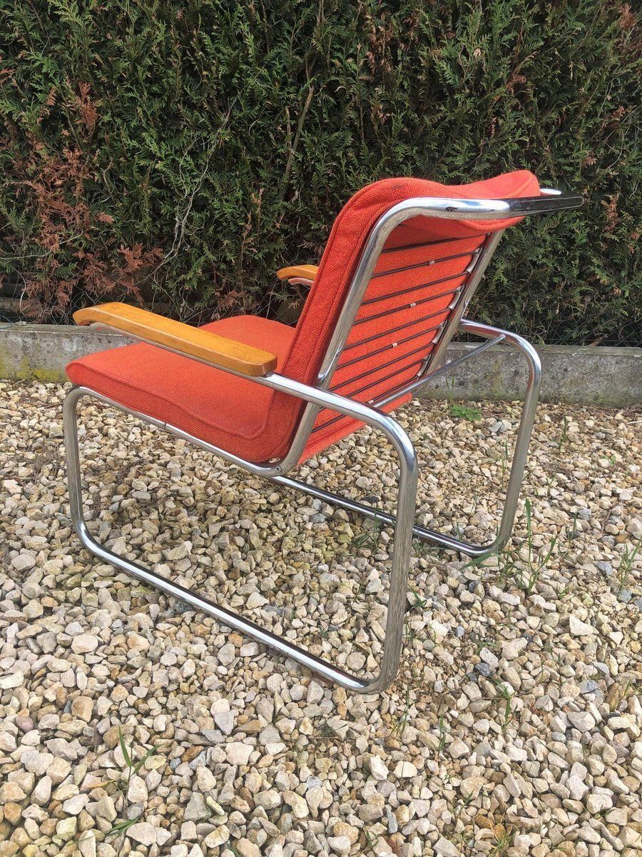 Set Of Mb Lounge Armchairs By Marcel Breuer For Knoll Inc. / Knoll International, 1970s photo 5732.0